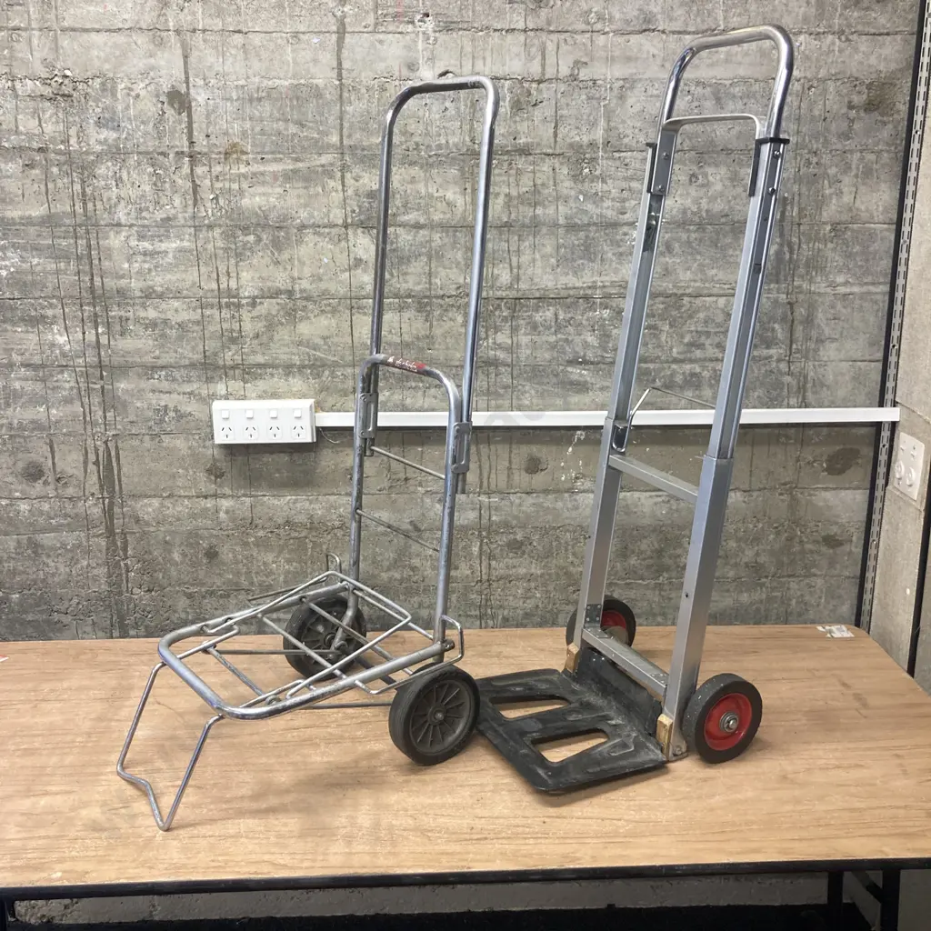 Folding Luggage Trolley & Folding Barrow Image 1++